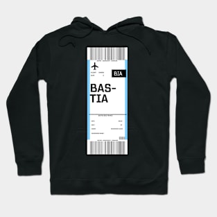 Boarding pass for Bastia Hoodie